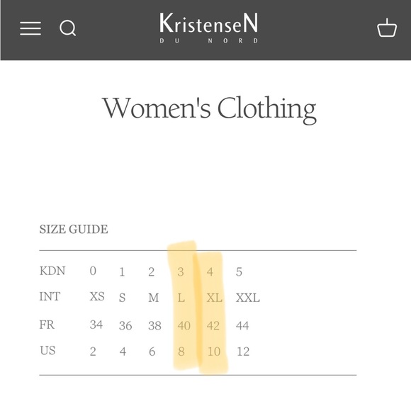 NWOT- Kristensen Du Nord chocolate brown SKIRT KDN size 2 US Size 6 - Picture 10 of 11